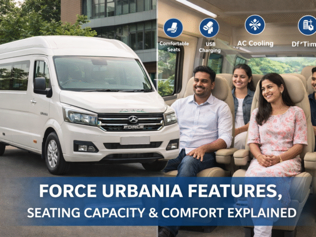 Force Urbania for hire in Bangalore